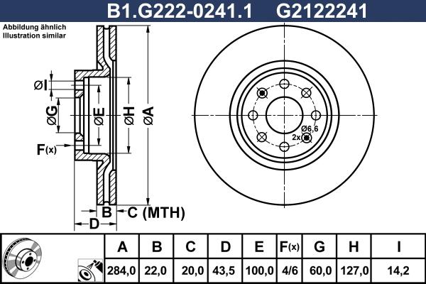 Galfer B1.G222-0241.1 - Əyləc Diski furqanavto.az