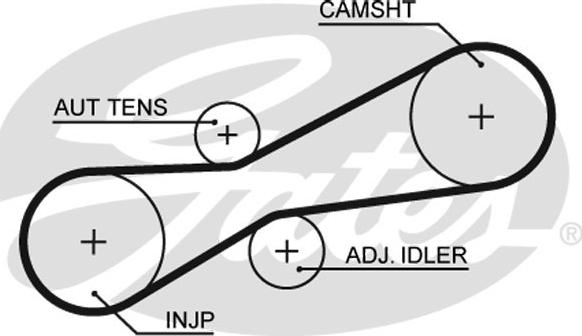 Gates 5494XS - Vaxt kəməri furqanavto.az
