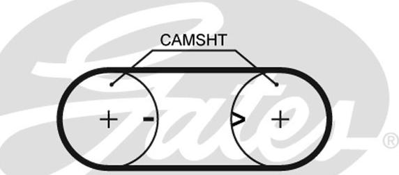 Gates K015416XS - Vaxt kəməri dəsti furqanavto.az