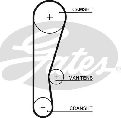 Gates 5119 - Vaxt kəməri furqanavto.az