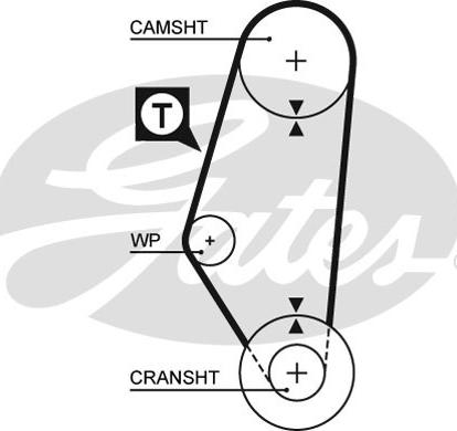 Gates 5311 - Vaxt kəməri furqanavto.az