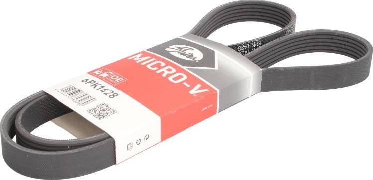 Gates 6PK1428 - V-yivli kəmər furqanavto.az