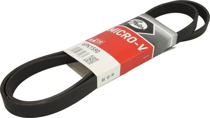 Gates 6PK1590 - V-yivli kəmər furqanavto.az
