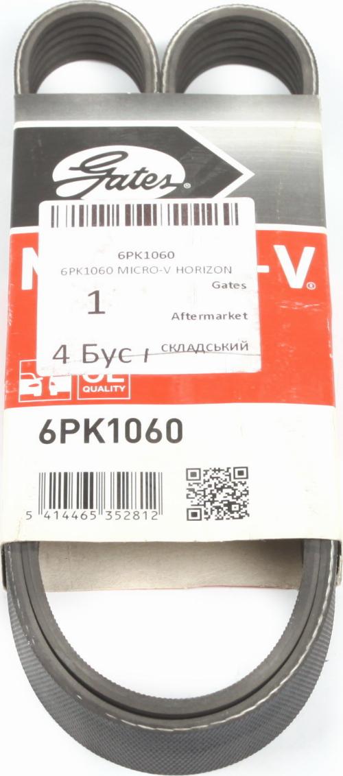 Gates 6PK1060 - V-yivli kəmər furqanavto.az