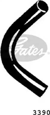 Gates 3390 - Radiator şlanqı furqanavto.az