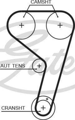 Gates T354HOB - Vaxt kəməri furqanavto.az