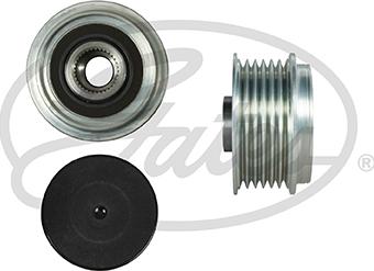 Gates OAP7029 - Kasnak, alternator, sərbəst dönərli mufta www.furqanavto.az