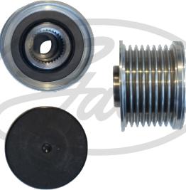 Gates OAP7259 - Kasnak, alternator, sərbəst dönərli mufta www.furqanavto.az