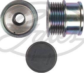 Gates OAP7212 - Kasnak, alternator, sərbəst dönərli mufta www.furqanavto.az