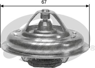 Gates TH09985G1 - Termostat, soyuducu furqanavto.az