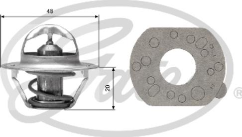 Gates TH00382G1 - Termostat, soyuducu furqanavto.az