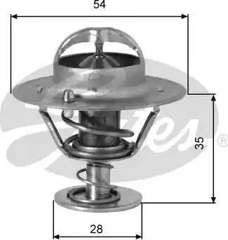 Gates TH00791G1 - Termostat, soyuducu furqanavto.az