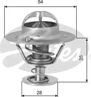 Mobis 2551042010 - Termostat, soyuducu www.furqanavto.az