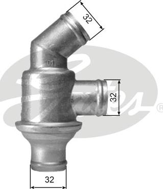 Gates TH01782 - Termostat, soyuducu furqanavto.az