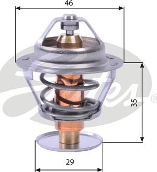 Gates TH10482G1 - Termostat, soyuducu furqanavto.az