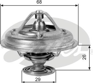 Gates TH10078G1 - Termostat, soyuducu furqanavto.az