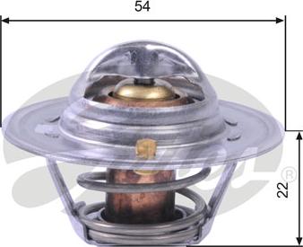 Gates TH12888G1 - Termostat, soyuducu furqanavto.az