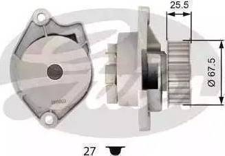 BOSCH 1 987 949 716 - Su nasosu furqanavto.az