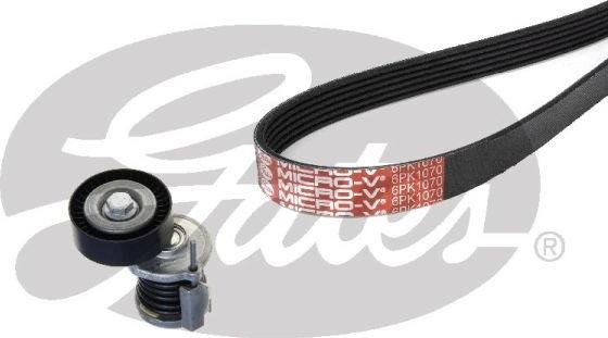 Gates K036PK1070 - V-yivli kəmər dəsti furqanavto.az