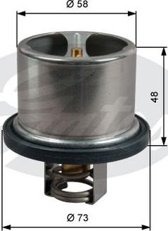 GATES-AU TH51785G1 - Termostat, soyuducu furqanavto.az