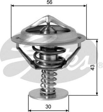 GATES-AU TH05382G1 - Termostat, soyuducu furqanavto.az