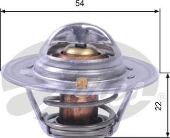 GATES-AU TH12888G1 - Termostat, soyuducu furqanavto.az