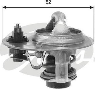 GATES-AU TH30688G1 - Termostat, soyuducu furqanavto.az