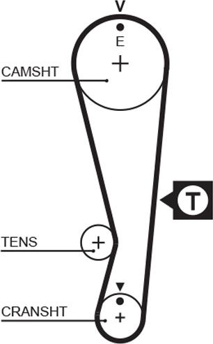 GATES-BR 5318XS - Vaxt kəməri furqanavto.az