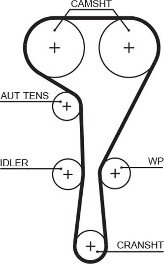 GATES-MX T1565 - Vaxt kəməri furqanavto.az