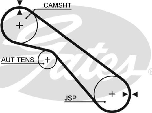 GATES-SEA T988 - Vaxt kəməri furqanavto.az