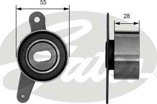 GATES-SEA T41012 - Gərginlik kasnağı, vaxt kəməri www.furqanavto.az