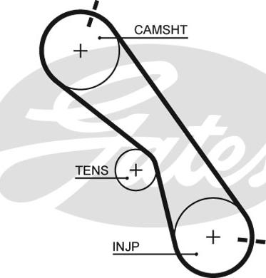 GATES-SEA T1511 - Vaxt kəməri furqanavto.az