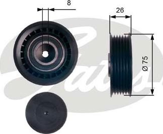 GATES-SEA T39144 - Kəmər Dartıcı, v-yivli kəmər furqanavto.az