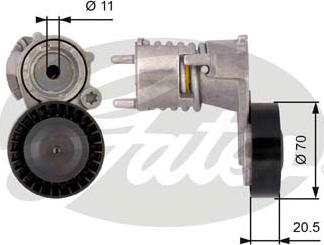 GATES-SEA T39117 - Kəmər Dartıcı, v-yivli kəmər furqanavto.az