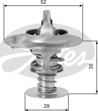 GATES-SEA TH03382G1 - Termostat, soyuducu furqanavto.az