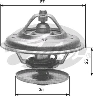 GATES-SEA TH11680G1 - Termostat, soyuducu furqanavto.az