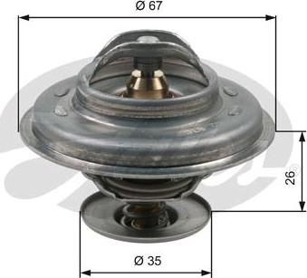 GATES-SEA TH11687G1 - Termostat, soyuducu furqanavto.az