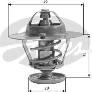 GATES-SEA TH31682G1 - Termostat, soyuducu furqanavto.az