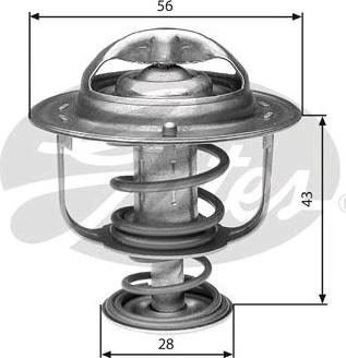 GATES-SEA TH31388G1 - Termostat, soyuducu furqanavto.az