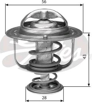 GATES-SEA TH31276G1 - Termostat, soyuducu furqanavto.az