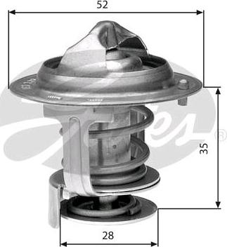 GATES-SEA TH29478G1 - Termostat, soyuducu furqanavto.az