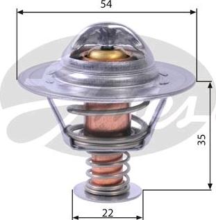 GATES-SEA TH22689G1 - Termostat, soyuducu furqanavto.az