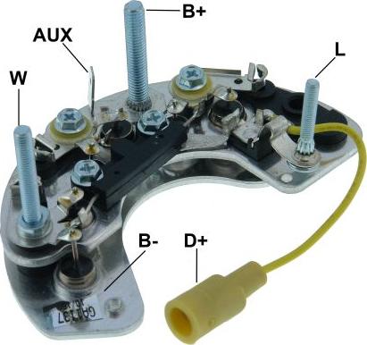 GAUSS GA1137 - Düzləşdirici, alternator furqanavto.az