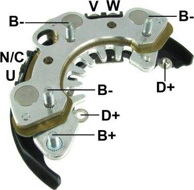 GAUSS GA1766 - Düzləşdirici, alternator furqanavto.az