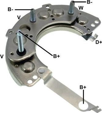 GAUSS GA1787 - Düzləşdirici, alternator furqanavto.az