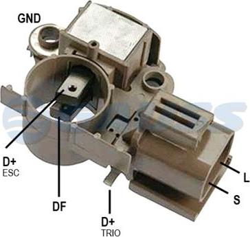 GAUSS GA848 - Gərginlik tənzimləyicisi, alternator furqanavto.az