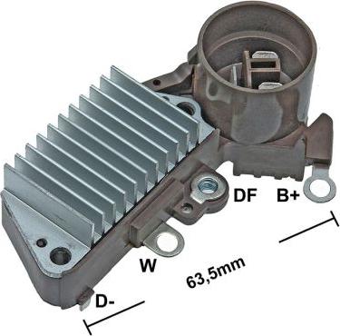 GAUSS GA833 - Gərginlik tənzimləyicisi, alternator furqanavto.az