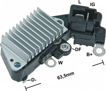 GAUSS GA823 - Gərginlik tənzimləyicisi, alternator furqanavto.az