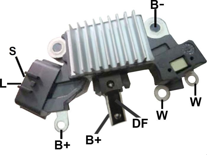 GAUSS GA244 - Gərginlik tənzimləyicisi, alternator furqanavto.az