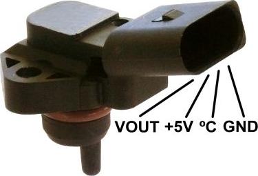 GAUSS GI3011 - Sensor, suqəbuledici manifold təzyiqi furqanavto.az